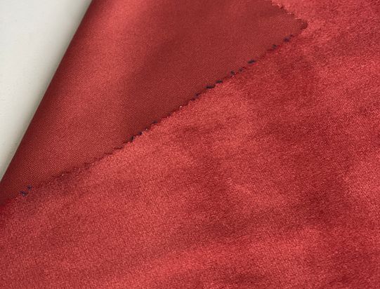 Tissu Suédine Rouille Pes Fr 300cm