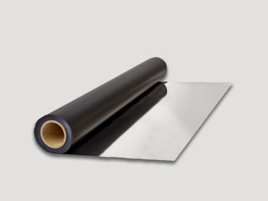 PVC Vinyl Miroir Argent 1,50m Bfl-s1