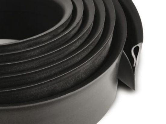 Jonc Tapijtprofiel Zwart 4cm x 25m