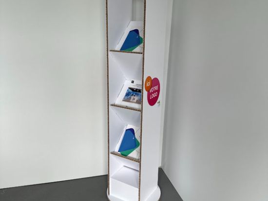 Range Magazines 3 entrées en Carton Imprimé