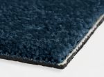 Saxony Plain Velvet Fabric Carpet Tiles 50cm x 50cm Bfl‑s1