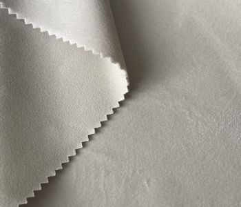 Tissu Suédine Beige Clair Pes Fr 300cm