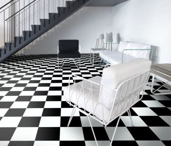 PVC Vinyl Damier 2m Cfl-s1