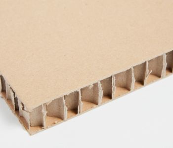Panneau Carton Alvéolaire Naturel M1