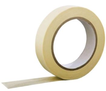 Afplaktape adhesif papier 25mm x 50m